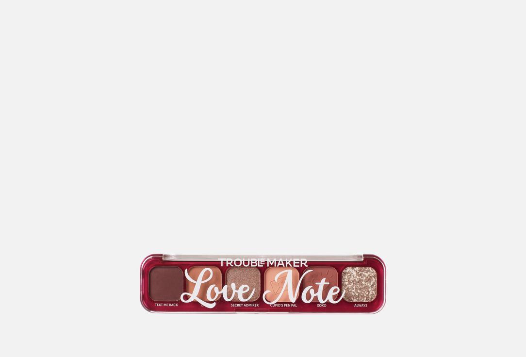 Trouble Maker Eyeshadow Palette Little Trouble Love note 1 pcs Trouble Maker Eyeshadow Palette Little Trouble