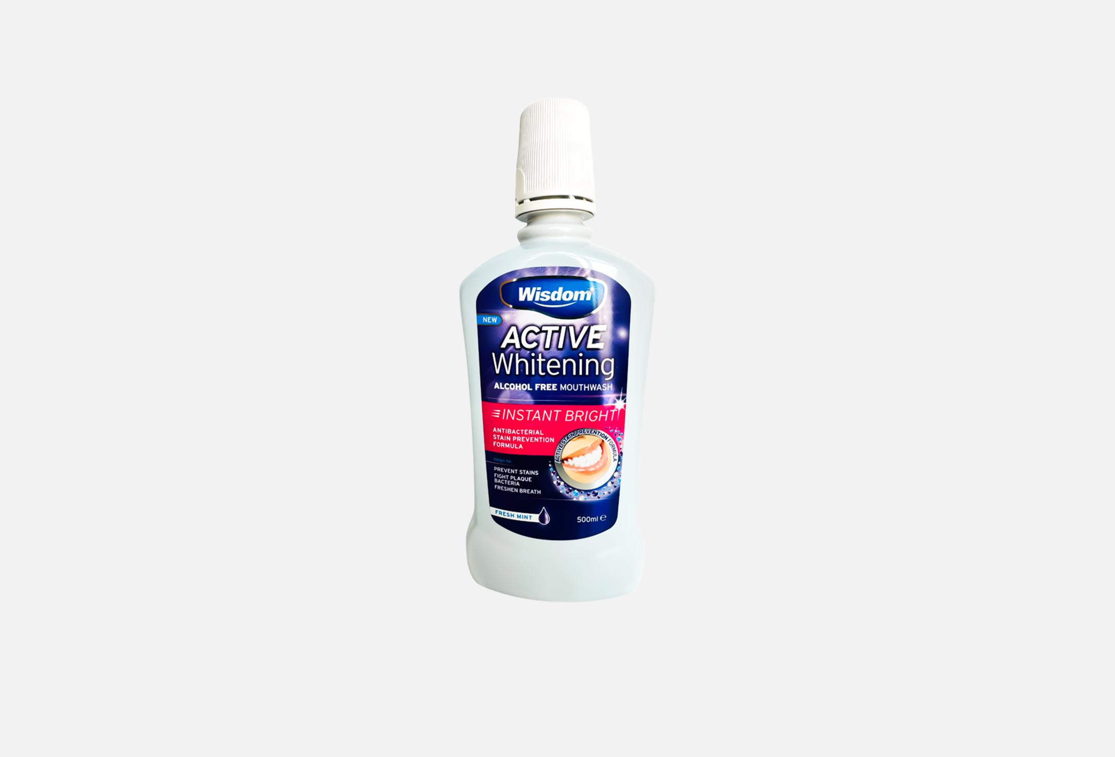 Active Whitening Instant Bright Mouthwash 500