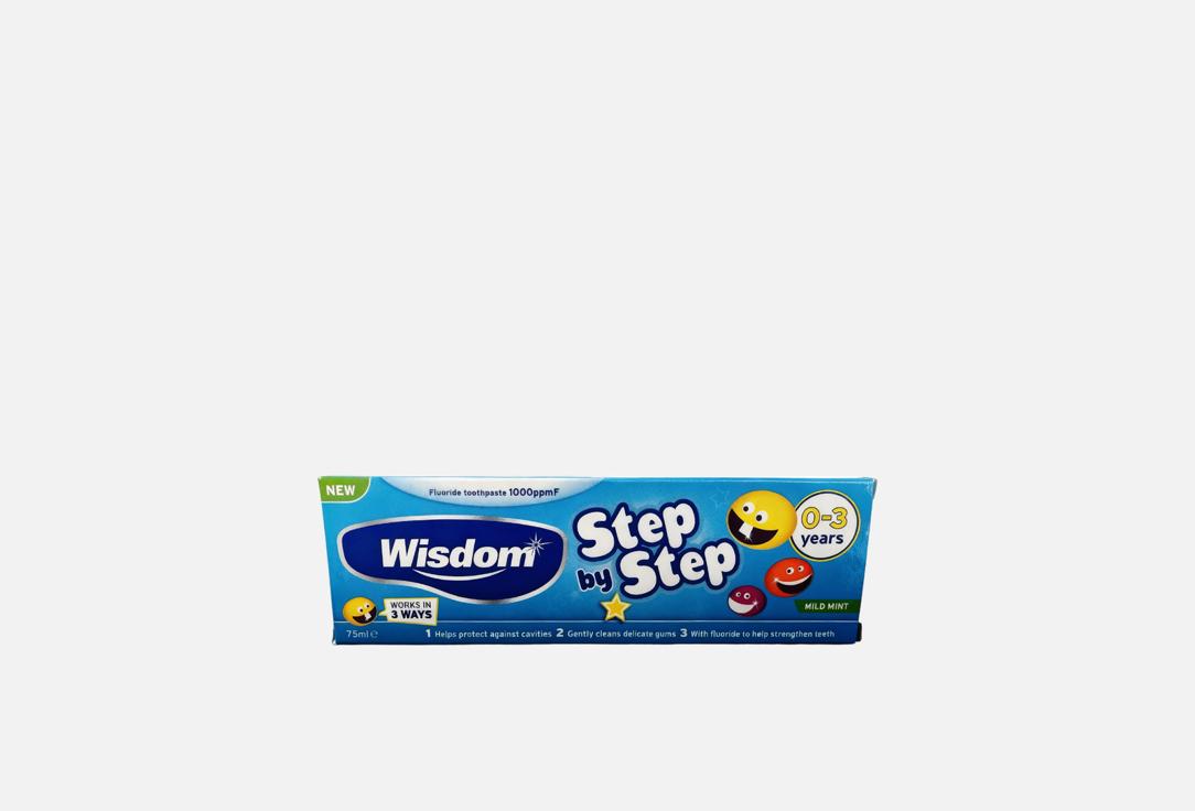 Wisdom Toothpaste for Babies Step by Step Mild Mint 0-3 Toothpaste