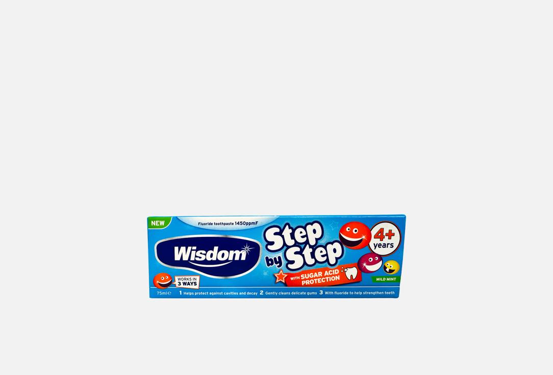 Wisdom Kids Toothpaste Step by Step Mild Mint 4+ Toothpaste