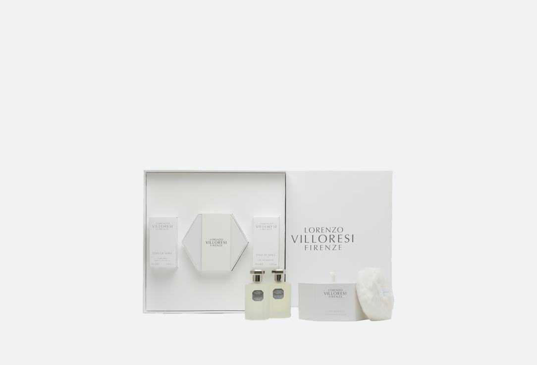 Lorenzo Villoresi Eau de Parfum& Hair Mist & Scented Body Powder set Teint De Neige 3 pcs Lorenzo Villoresi Eau de Parfum& Hair Mist & Scented Body Powder set Teint De Neige
