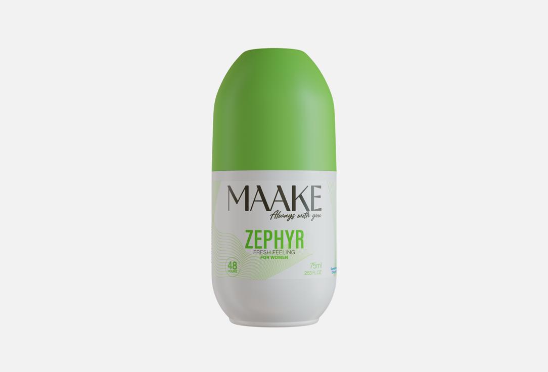 MAAKE Roll-on Antiperspirant ZEPHYR 75 ml MAAKE Roll-on Antiperspirant ZEPHYR