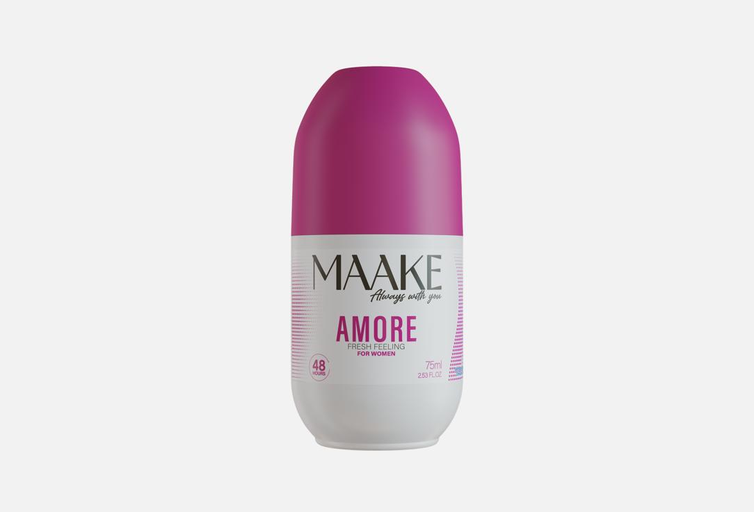 MAAKE Roll-on Antiperspirant AMORE 75 ml MAAKE Roll-on Antiperspirant AMORE