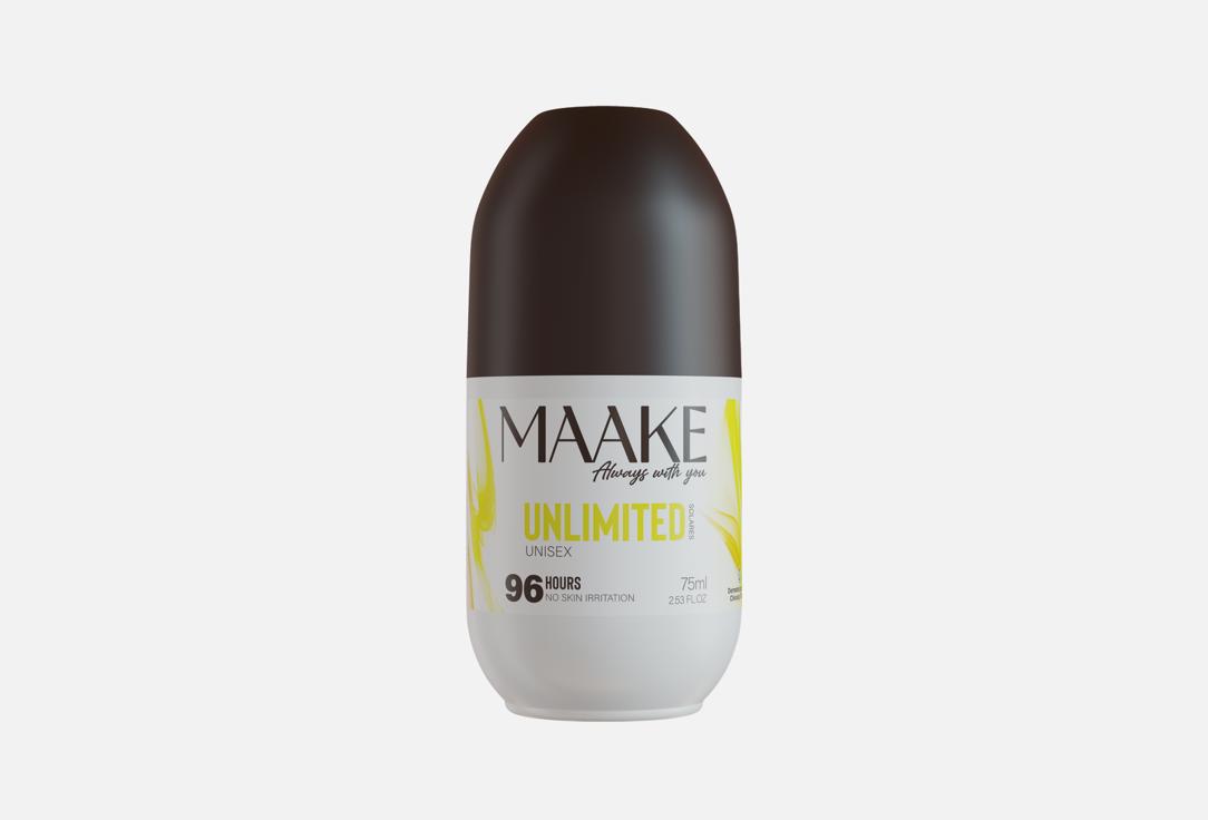 MAAKE Roll-on Antiperspirant UNLIMITED SOLARES 75 ml MAAKE Roll-on Antiperspirant UNLIMITED SOLARES