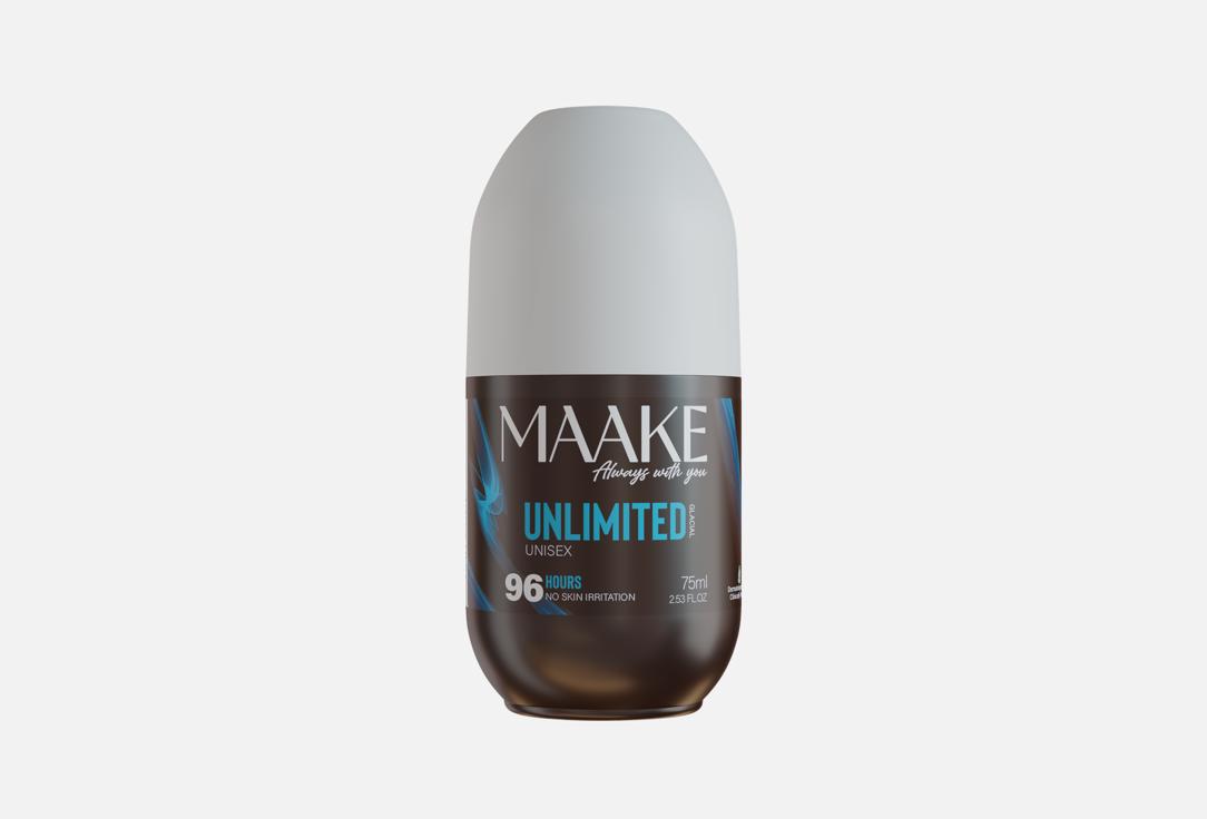 MAAKE Roll-on Antiperspirant UNLIMITED GLACIAL 75 ml MAAKE Roll-on Antiperspirant UNLIMITED GLACIAL