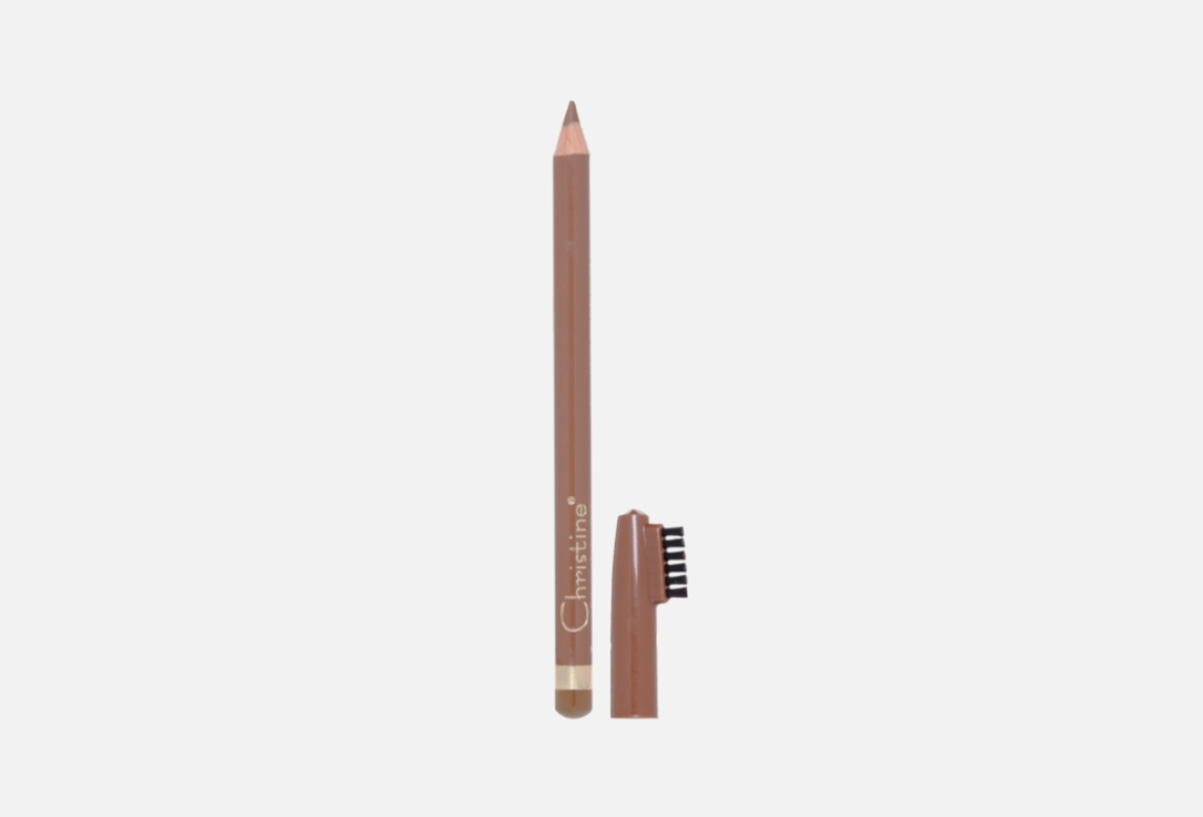 Christine Waterproof precise eyebrow pencil Waterproof Eyebrow Pencil C101, Brown 1.5 g Christine Waterproof precise eyebrow pencil Waterproof Eyebrow Pencil