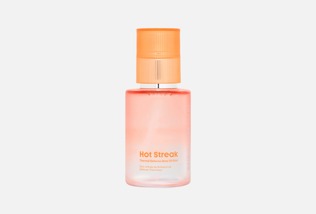 Sheglam thermal-protection hair oil Hot Streak Thermal Defense Glow Oil Elixir