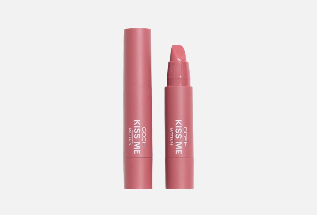 Gosh Soft-matte long-wear liquid lipstick Kiss Me Matt 001, Hot kiss 7 ml Gosh Soft-matte long-wear liquid lipstick Kiss Me Matt