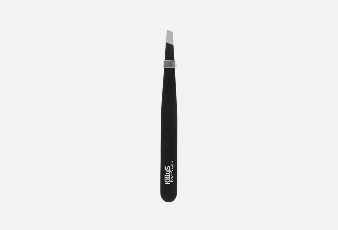 Killys Slanted-tip facial hair-removal tool For Men Slanted Tweezers 1 pcs Killys Slanted-tip facial hair-removal tool For Men Slanted Tweezers
