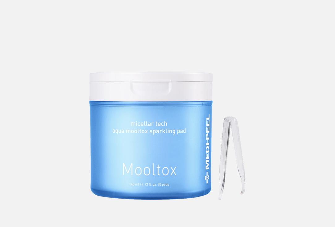 MEDI-PEEL Hydrating cleansing pads Aqua Mooltox Sparkling Pad