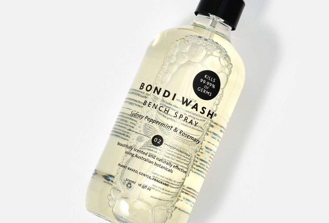 Bondi Wash Multi-purpose home cleaning spray Sydney Peppermint & Rosemary