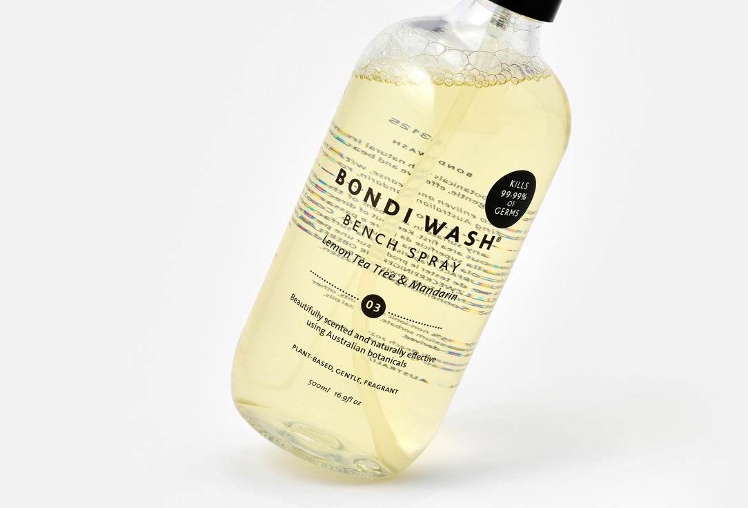 Bondi Wash Multi-purpose home cleaning spray Lemon Tea Tree & Mandarin