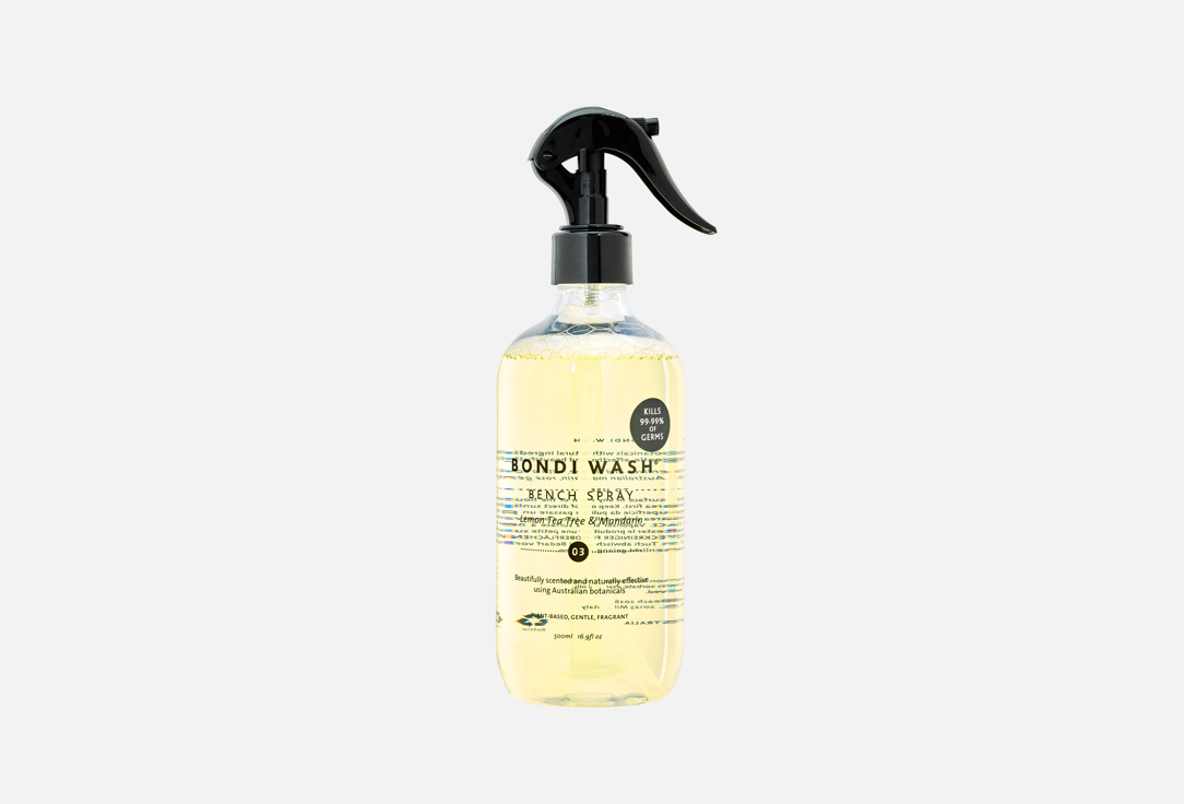 Bondi Wash Multi-purpose home cleaning spray Lemon Tea Tree & Mandarin