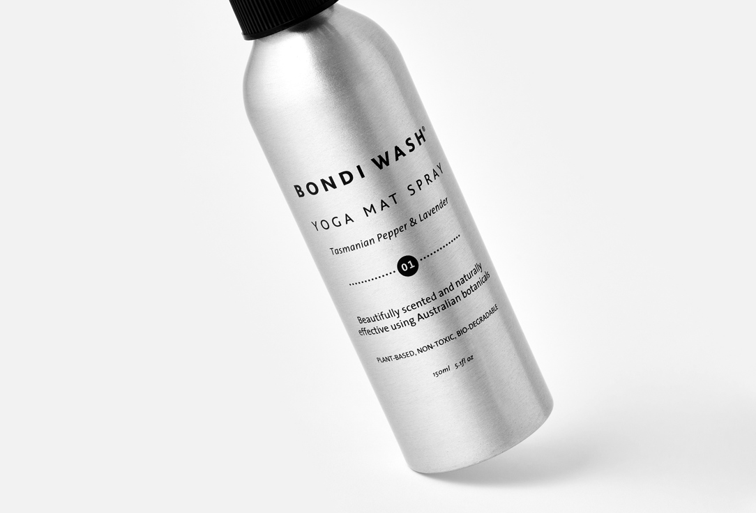 Bondi Wash Yoga mats spray Tasmanian Pepper & Lavender