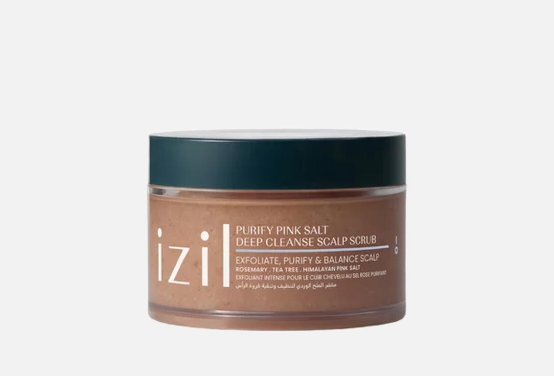 Izil Beauty Purify Pink Salt Deep Cleanser Scalp Scrub Purify Pink Salt Deep Cleanser 280 g Izil Beauty Purify Pink Salt Deep Cleanser Scalp Scrub Purify Pink Salt Deep Cleanser