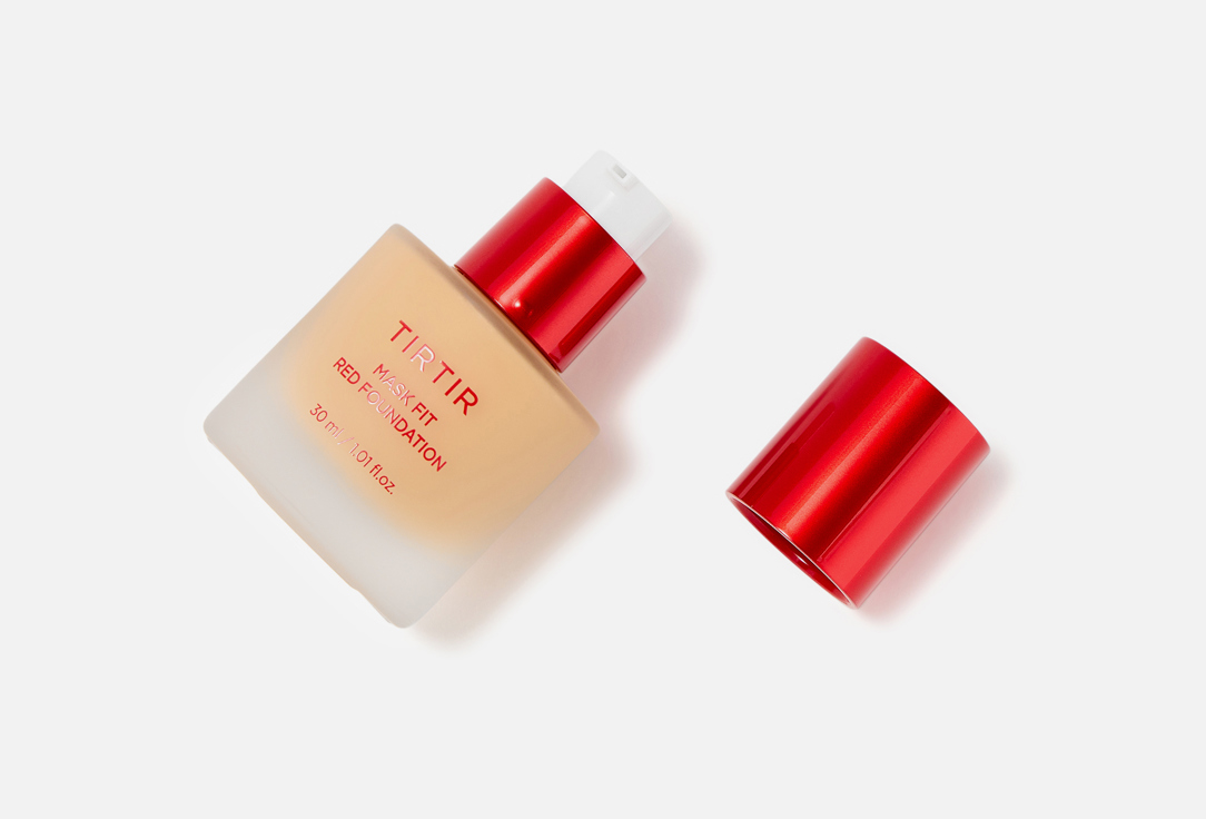 TIRTIR Lightweight long-wear radiant liquid foundation Mask Fit Red Foundation 24N, Latte 30 ml TIRTIR Lightweight long-wear radiant liquid foundation Mask Fit Red Foundation
