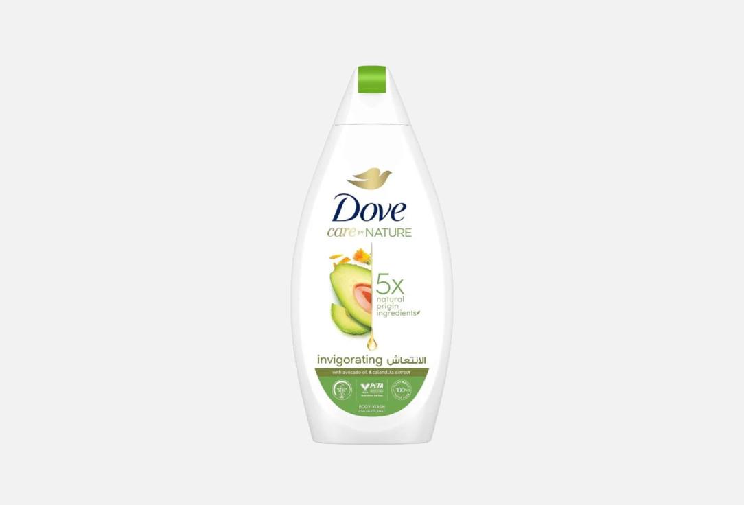 Dove INVIGORATING Body Wash Avocado & Calendula 500 ml Dove INVIGORATING Body Wash Avocado & Calendula