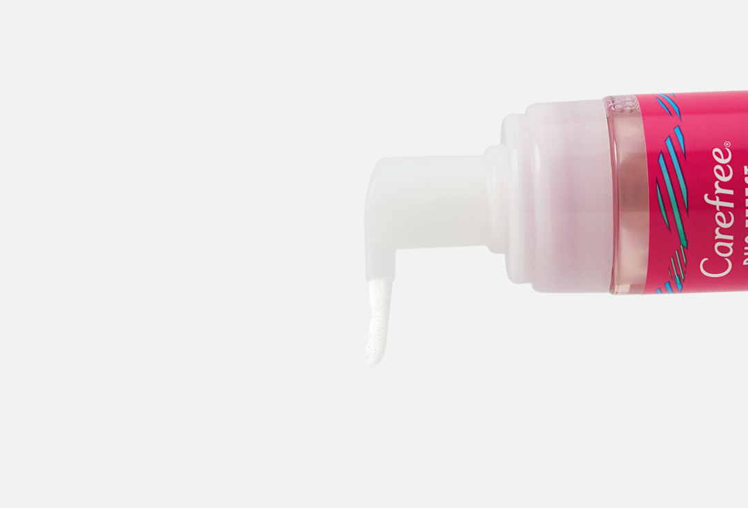 Carefree Intimate Cleansing Mousse Duo Effect