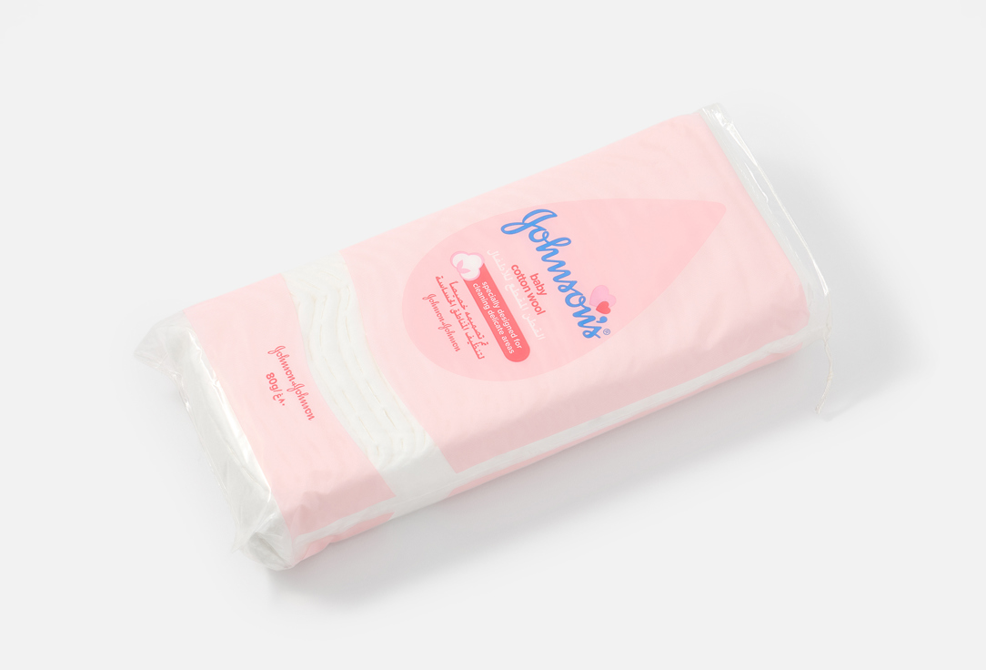 Johnson & Johnson Cotton Pads Pure Pre-Cut Cotton Wool