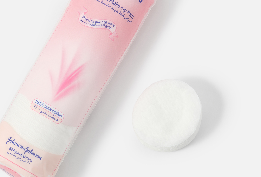 Johnson & Johnson Cotton Pads Pure Cotton Make-up Pads