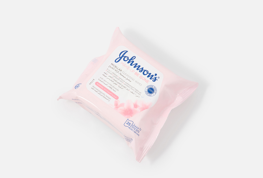 Johnson & Johnson Cleansing Face Wipes Micellar Wipes