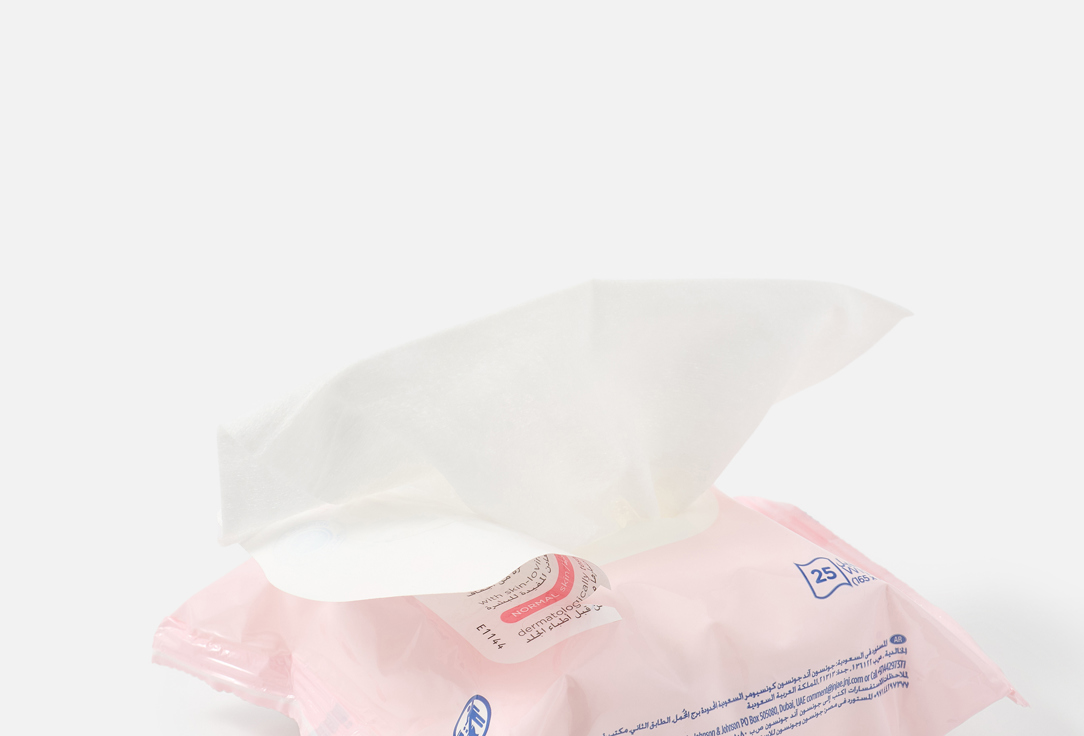 Johnson & Johnson Cleansing Face Wipes Micellar Wipes
