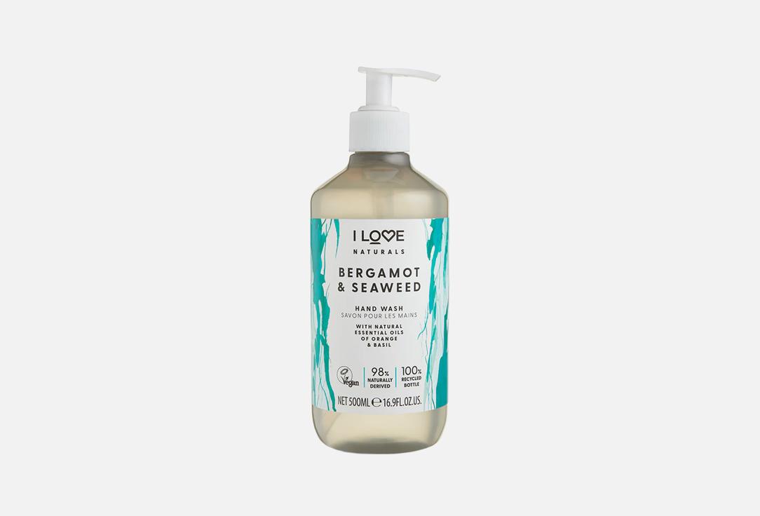 I LOVE Naturals Moisturizing botanical hand wash Bergamot & Seaweed 500 ml I LOVE Naturals Moisturizing botanical hand wash Bergamot & Seaweed