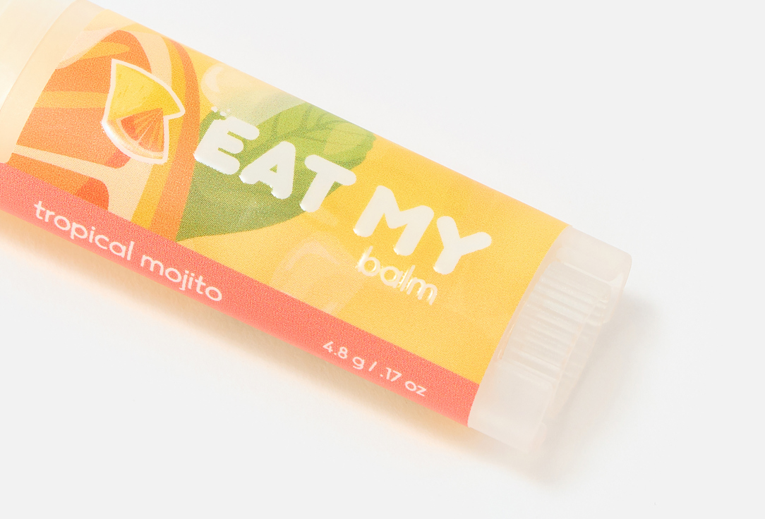 EAT MY Успокаивающий бальзам для губ Tropical mojito 4.8 г EAT MY Успокаивающий бальзам для губ Tropical mojito