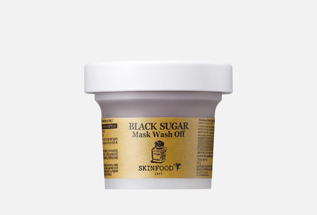 SKINFOOD Exfoliating nourishing wash-off face mask Black Sugar Mask Wash Off