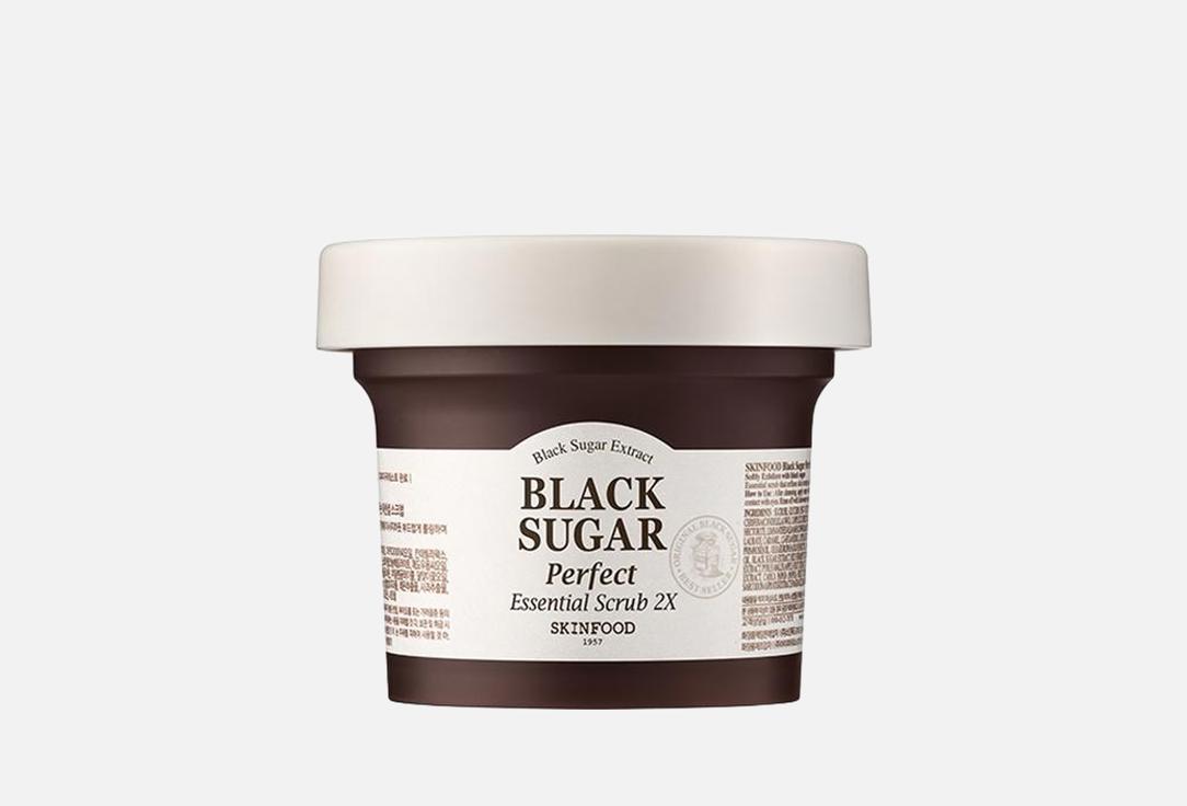 SKINFOOD Exfoliating nourishing wash-off face scrub Black Sugar Perfect Essential Scrub