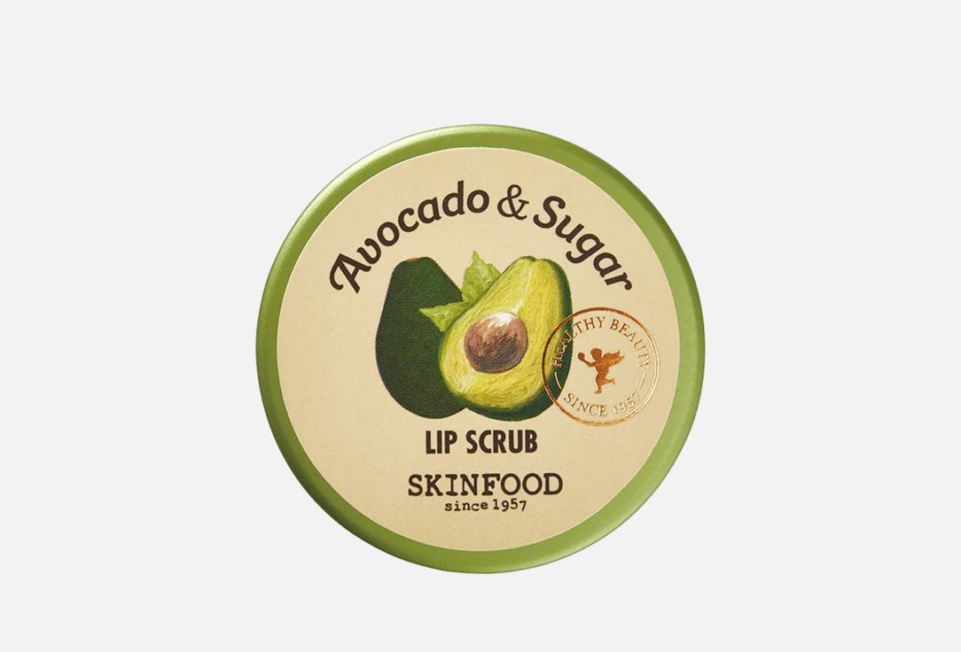 SKINFOOD Exfoliating nourishing lip scrub Avocado & Sugar Lip Scrub 14 g SKINFOOD Exfoliating nourishing lip scrub Avocado & Sugar Lip Scrub