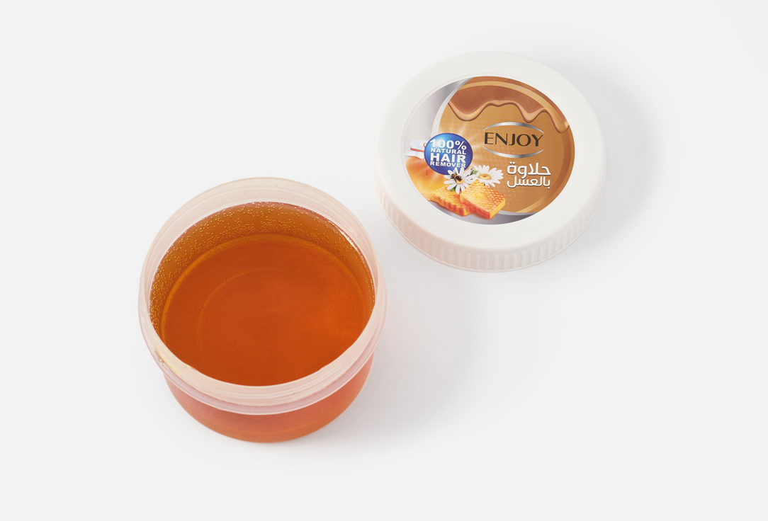 Enjoy Depilatory Body Paste Honey Hair Remover 400 Enjoy Depilatory Body Paste Honey Hair Remover