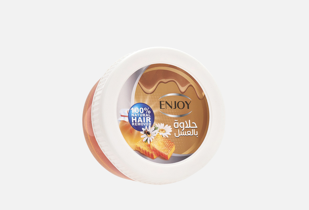 Enjoy Depilatory Body Paste Honey Hair Remover 400 Enjoy Depilatory Body Paste Honey Hair Remover