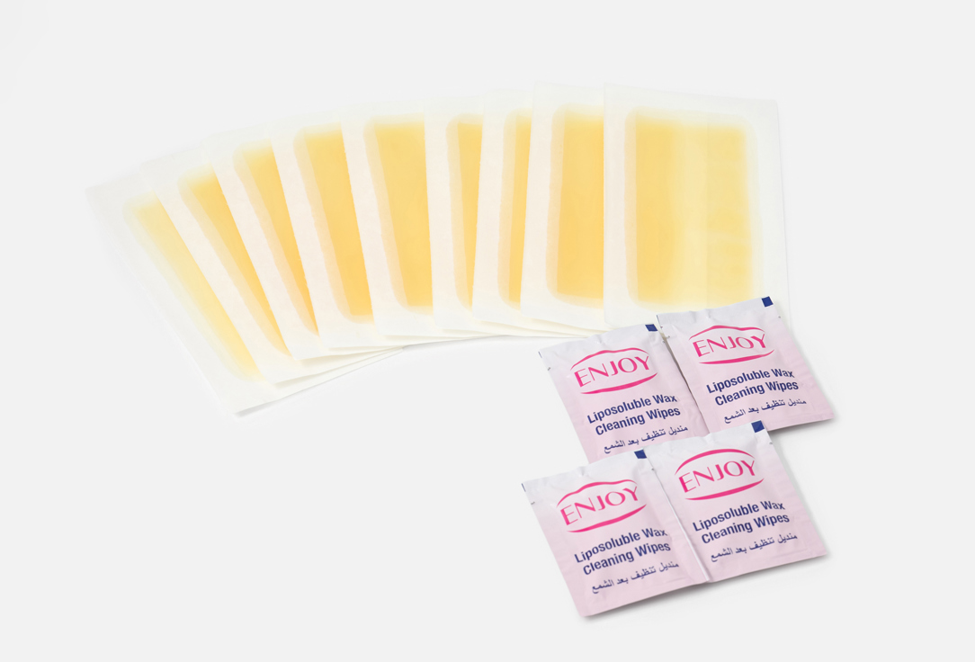 Enjoy Body Wax Strips For Normal Skin Liposoluble Natural Wax Strips