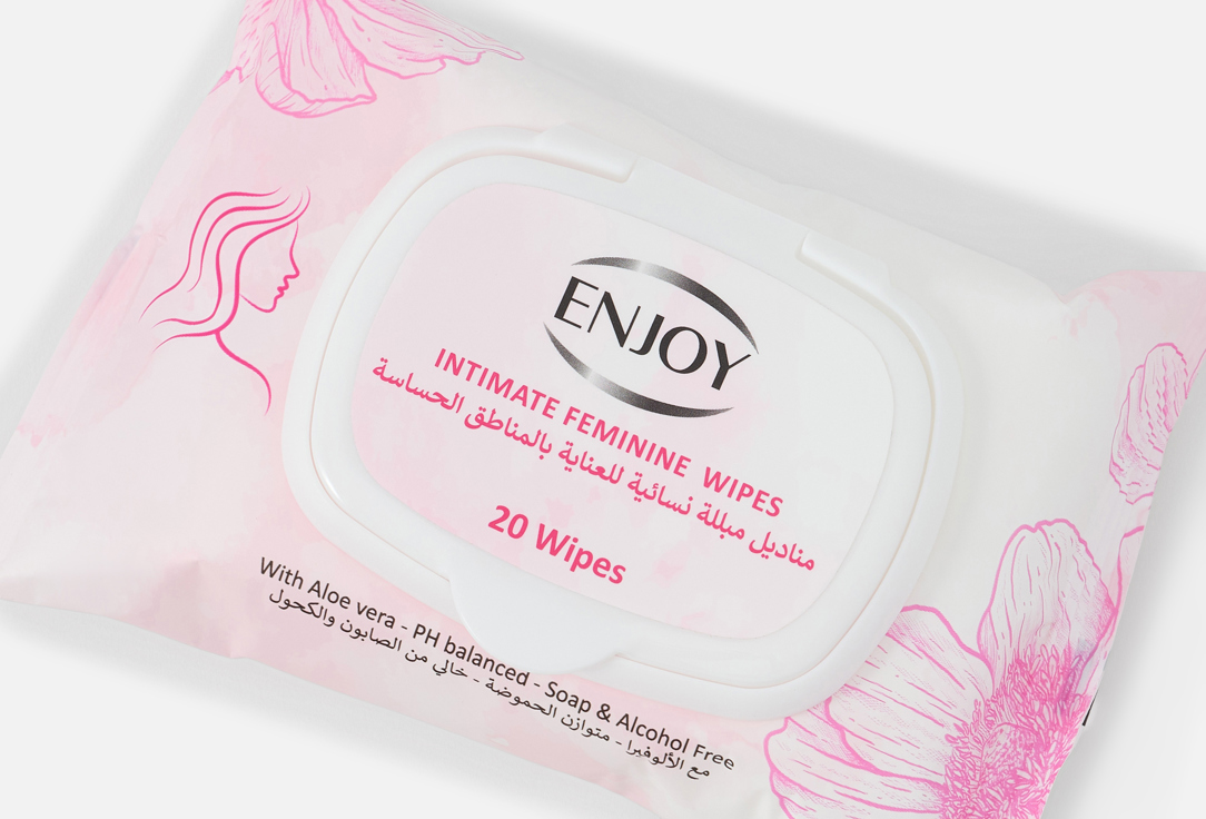 Enjoy Салфетки для женской интимной гигиены Intimate Feminine Wipes