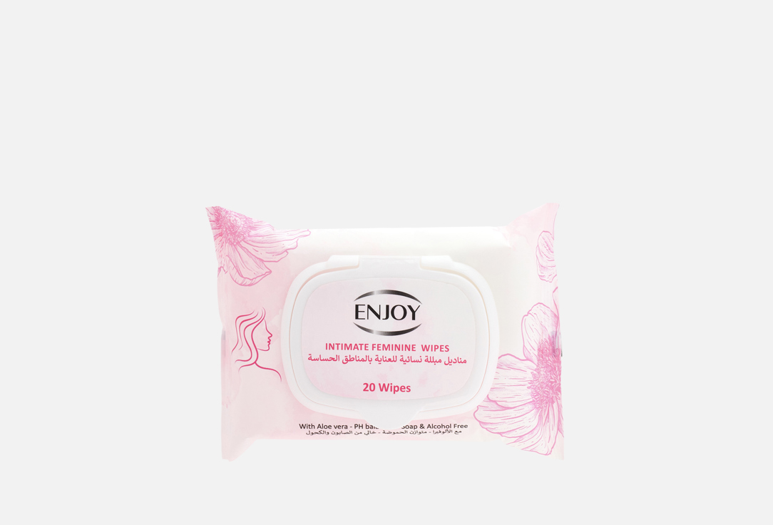 Enjoy Салфетки для женской интимной гигиены Intimate Feminine Wipes