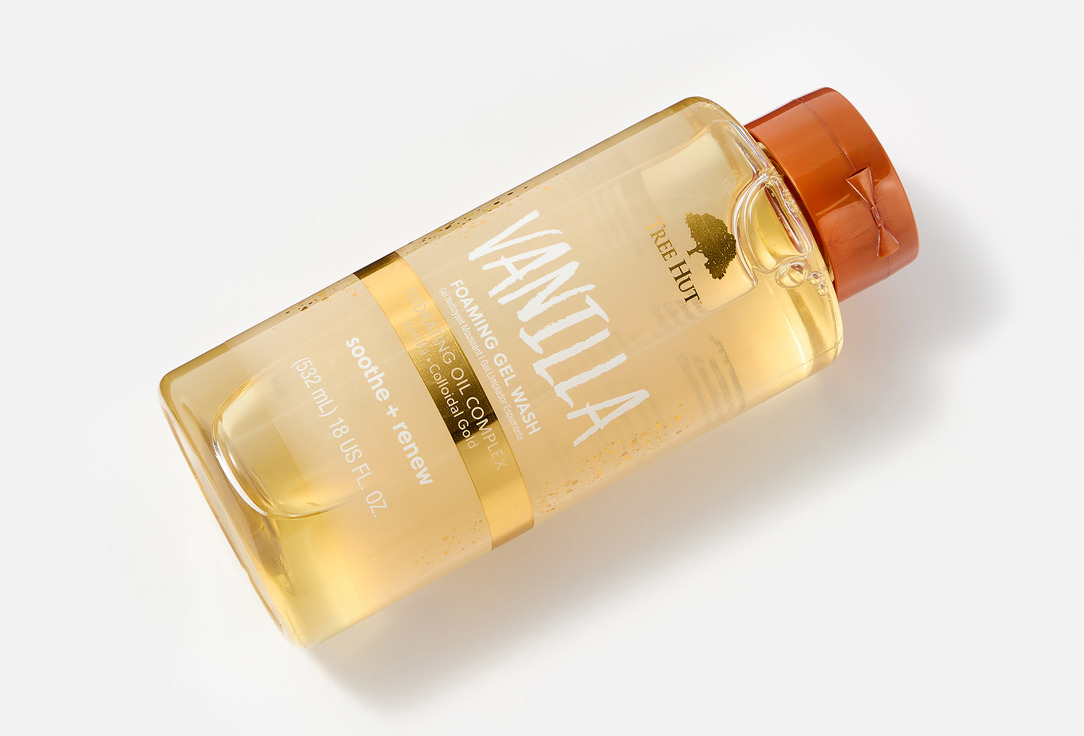 Tree Hut Foaming hydrating body gel wash cleanser Vanilla 532 ml Tree Hut Foaming hydrating body gel wash cleanser Vanilla
