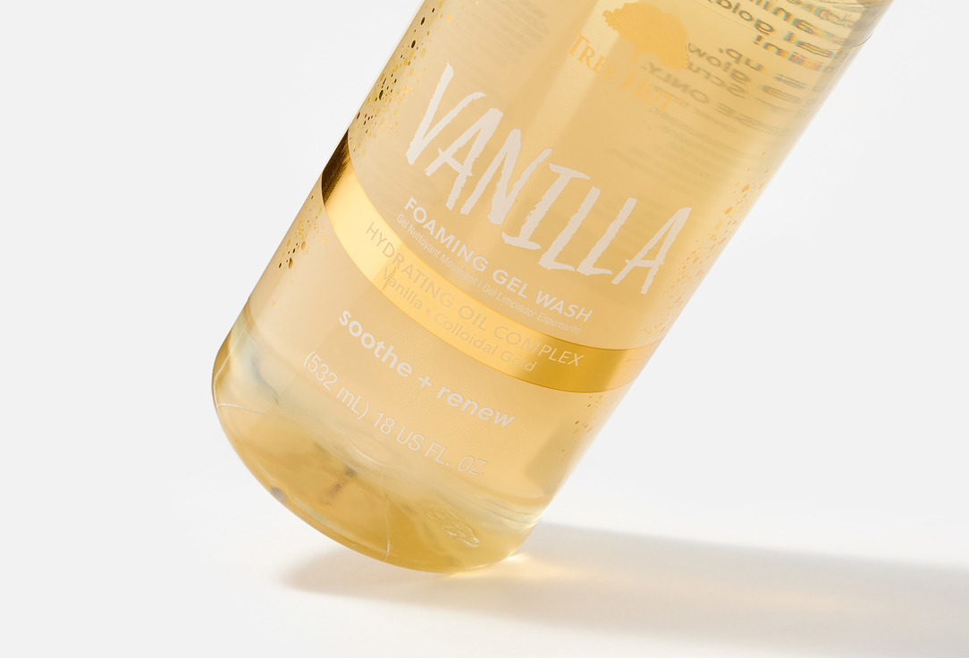 Tree Hut Foaming hydrating body gel wash cleanser Vanilla 532 ml Tree Hut Foaming hydrating body gel wash cleanser Vanilla