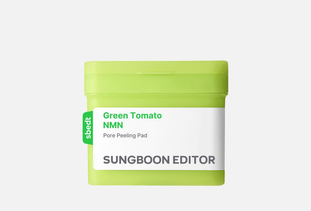 Sungboon Editor Pore Peeling Pads Editor Green Tomato 60 pcs Sungboon Editor Pore Peeling Pads Editor Green Tomato