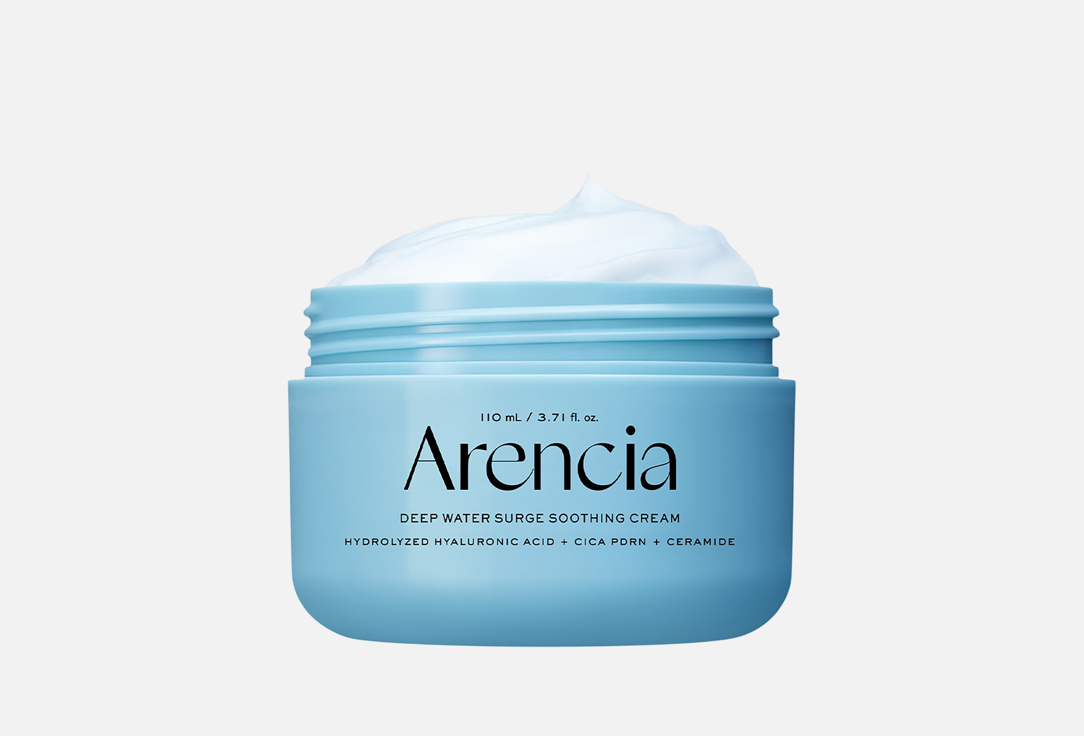 Arencia Hydrating Face Cream Deep Water Surge Soothing Cream