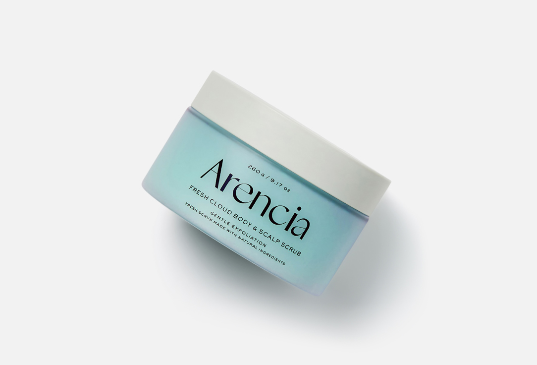 Arencia Exfoliating Body & Scalp Scrub Cloud Body & Scalp Scrub French Mint & Lily