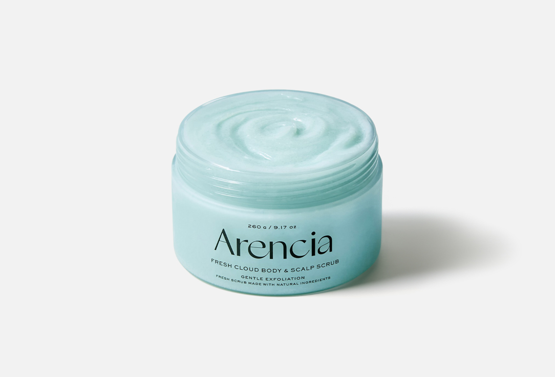 Arencia Exfoliating Body & Scalp Scrub Cloud Body & Scalp Scrub French Mint & Lily