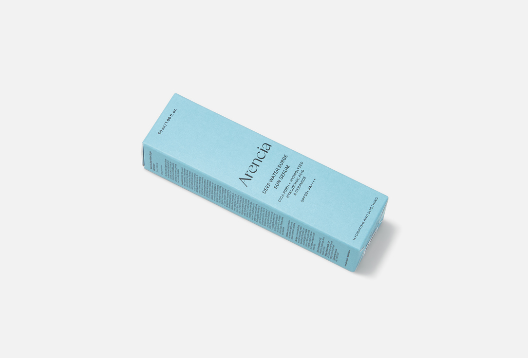 Arencia Sunscreen Face Serum SPF50+ PA++++ Deep Water Surge Sun Serum