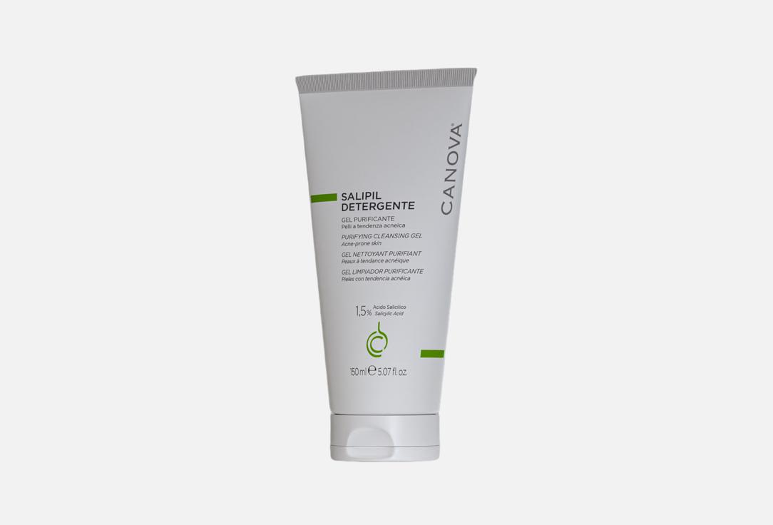 CANOVA Purifying exfoliating face cleansing gel SALIPIL DETERGENTE CLEANSING GEL