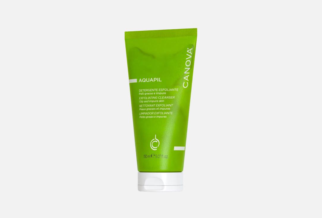 CANOVA Gentle exfoliating hydrating face cleansing gel AQUAPIL DETERGENTE CLEANSER GEL