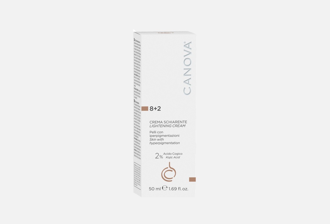 CANOVA Exfoliating brightening face cream night treatment 8+2 LIGHTENING CREAM