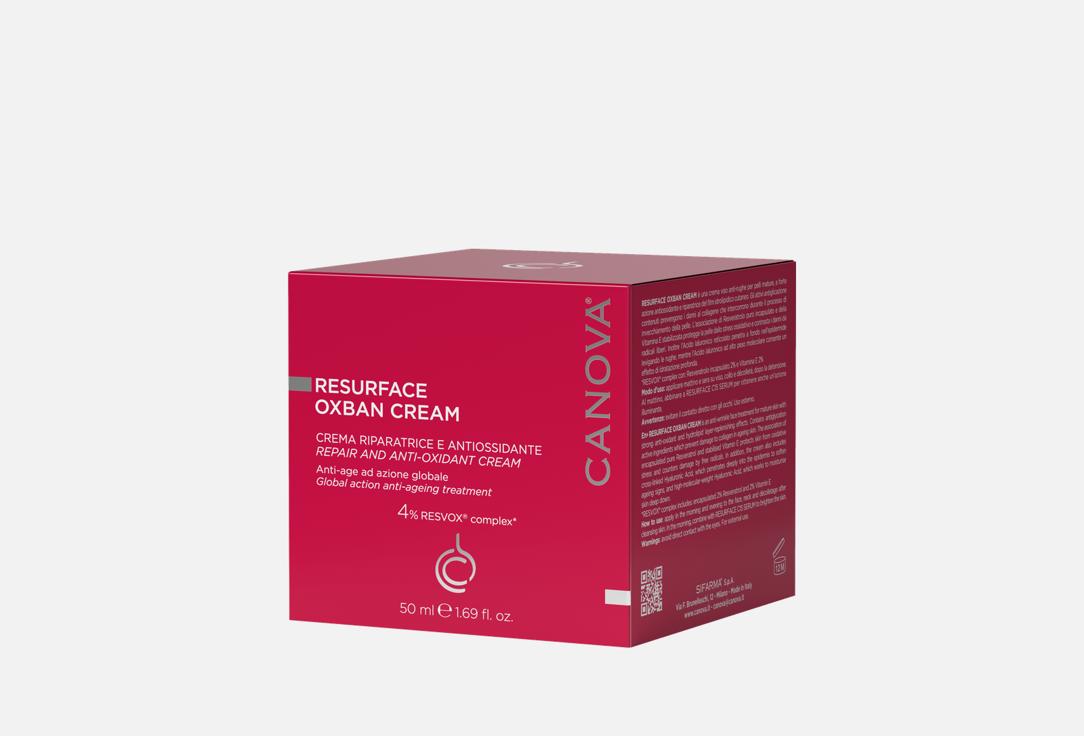 CANOVA Anti-wrinkle antioxidant replenishing face cream RE-SURFACE OXBAN REPAIR CREAM