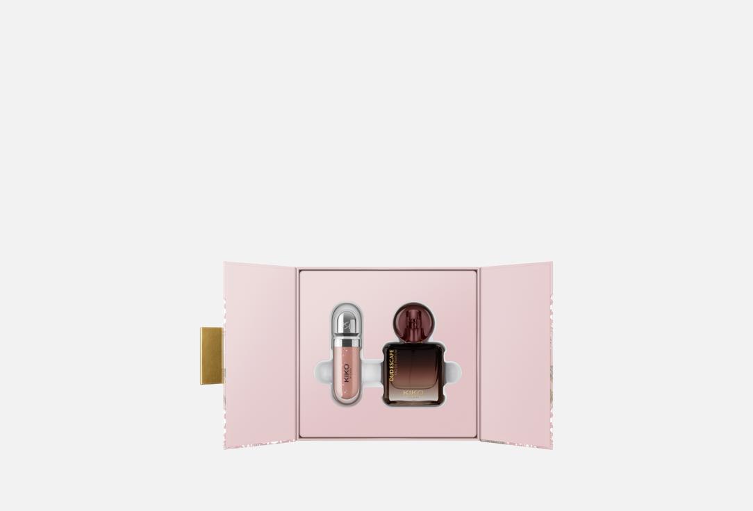 KIKO Milano Eau de Parfum & Lip Gloss Set Threads of Time Oud escape