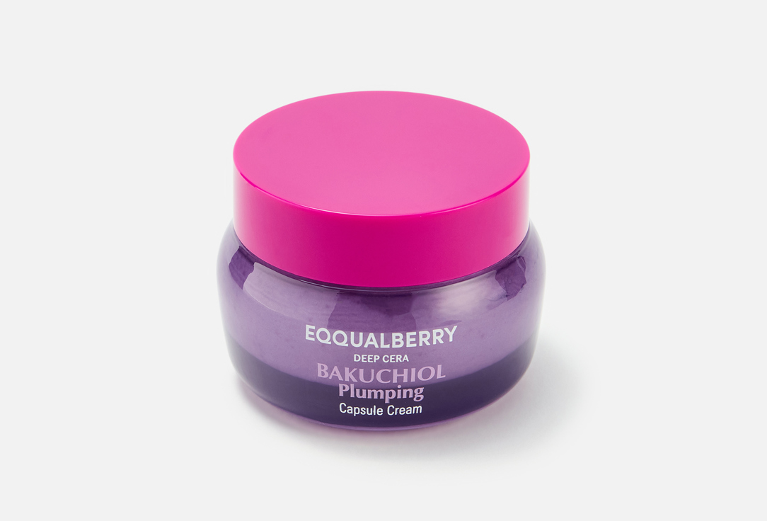 EQQUALBERRY Plumping bakuchiol face capsule cream Bakuchiol Plumping Capsule Cream