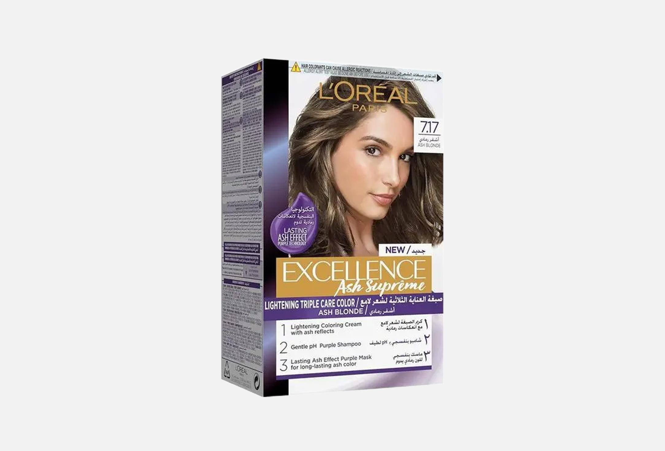 Excellence Ash Supreme  1 7.17, Ash Blonde